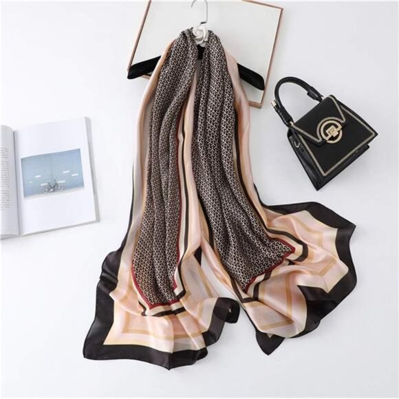 Satin Scarf Fashion Lightweight 02